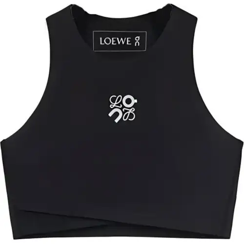 LOEWE X On Technical Jersey Performance Top Black