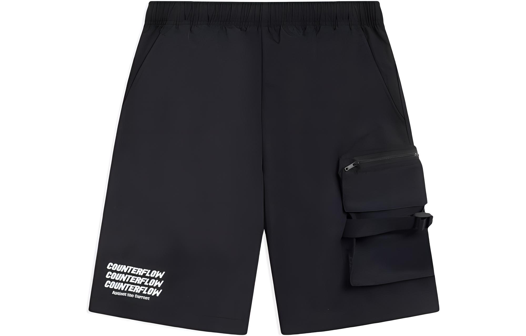 Li Ning CF Tracing Sports Shorts Men’s Black