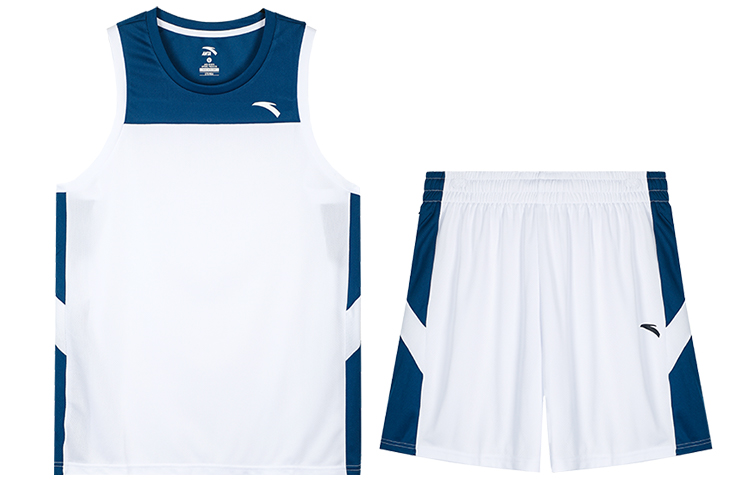 Anta Basketball Collection Basketball Suit Men’s Pure White