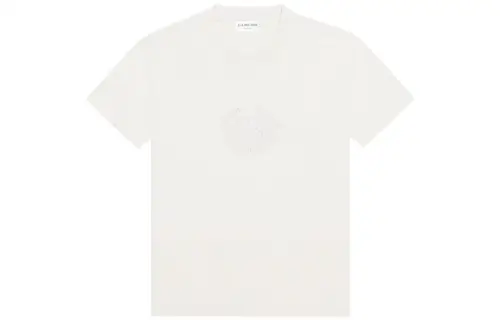 Balenciaga T Shirts Women's Gray Crew Neck Moderate