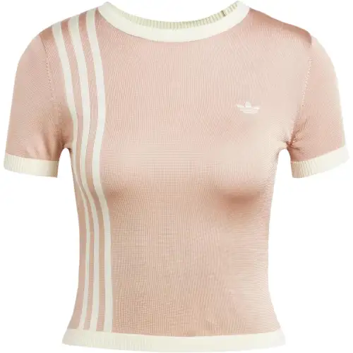 Adidas Originals Knitted 3 Stripes Short Tee