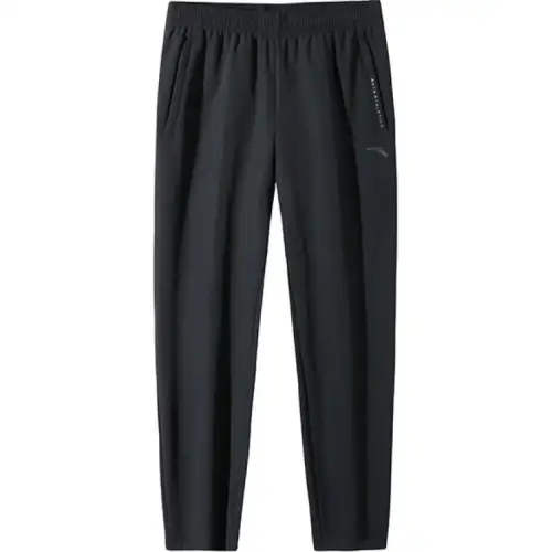 Anta Variety Training Collection Casual Pants Men's Basic Black