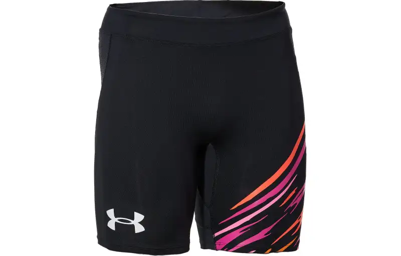 Under Armour Sports Shorts Men's Black/Phoenix Fire