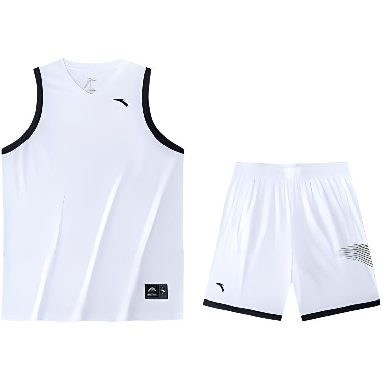 Anta Basketball Collection Casual Sportswear Men’s Pure White/Basic Black