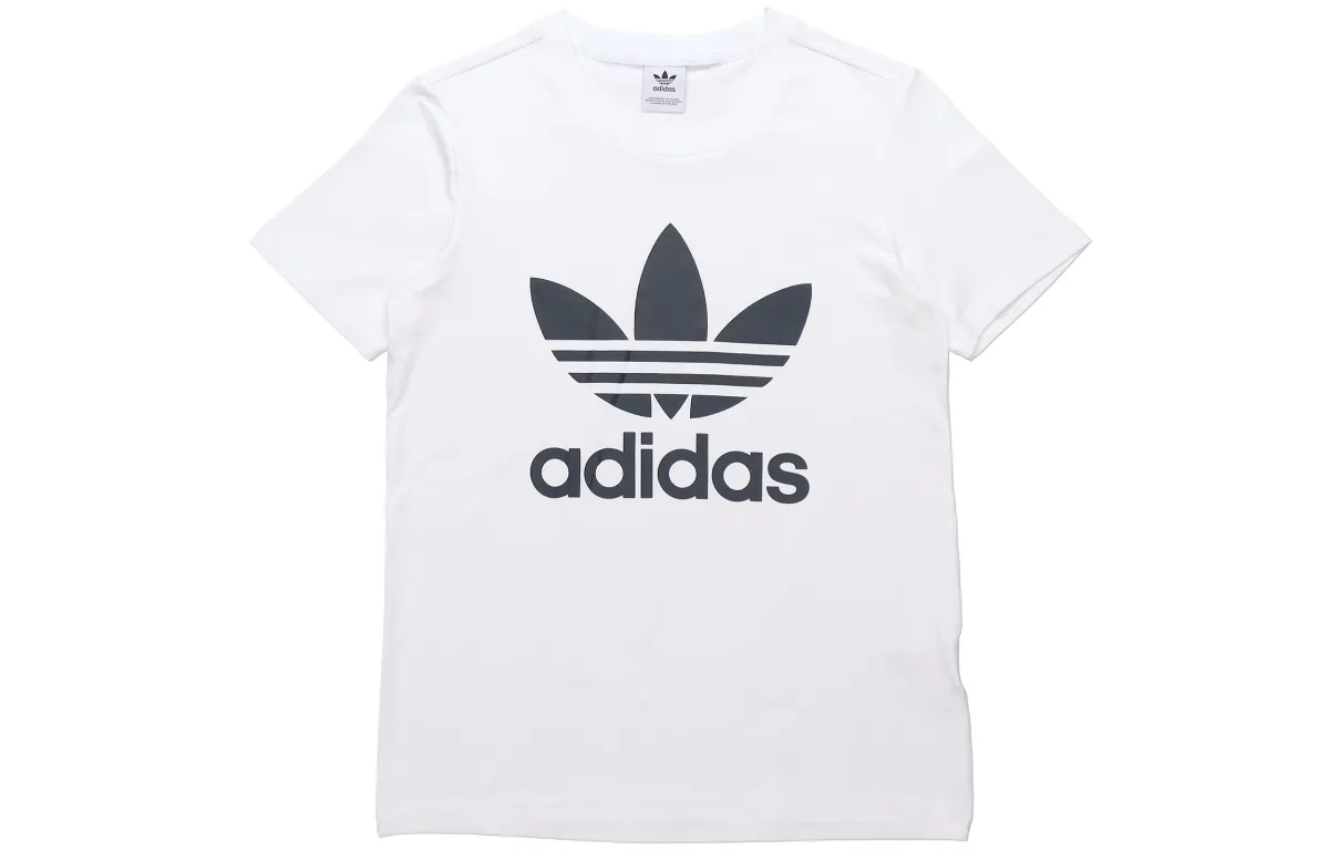 Adidas Originals T Shirt Women's White Japan Version