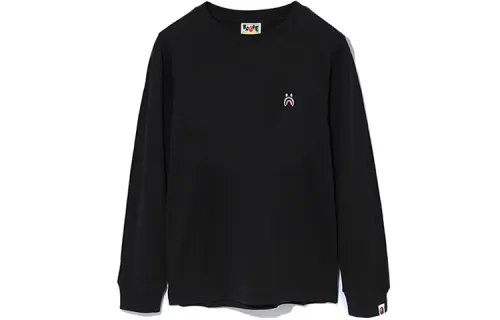 A BATHING APE Shark Series T Shirts Women's Crew Neck Moderate Straight Fit
