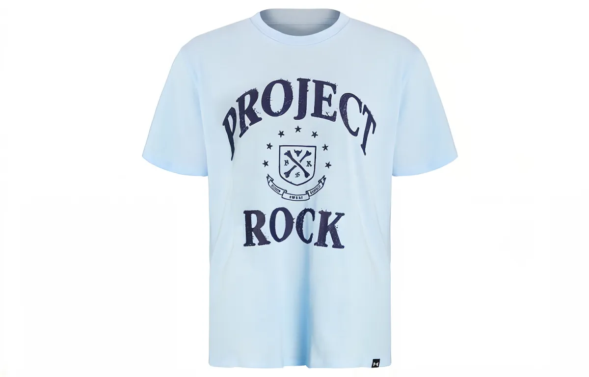 Under Armour Campus T-Shirts Women's Blue Crew Neck Moderate Straight Fit