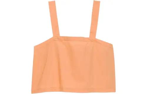 Vans Tank Tops Women's Orange Moderate Straight Fit