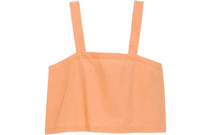 Vans Tank Tops Women's Orange Moderate Straight Fit