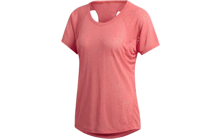 Adidas Raglan Sleeve T Shirt Women's Rose Red