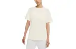 Nike Drop Shoulder Sleeve T Shirt Women's Coconut Milk White