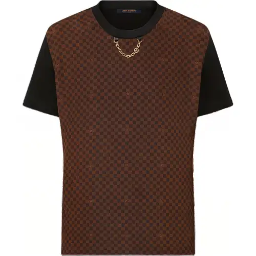 LOUIS VUITTON Micro Damier Insert T-Shirt
