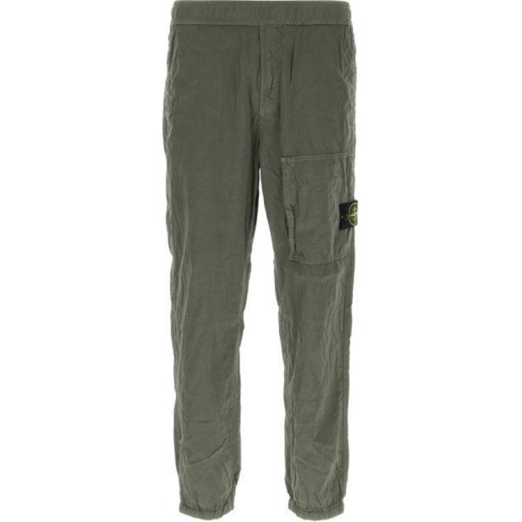 Мужские штаны Stone Island Джоггеры (зеленые)