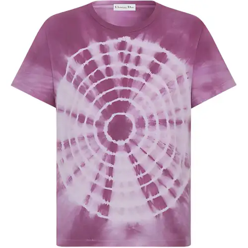 DIOR Miss Dior Regular T Shirt Women's Fuchsia Regular Fit