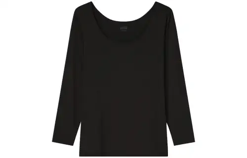 UNIQLO T Shirts Women's Classic Black Crew Neck Moderate Other