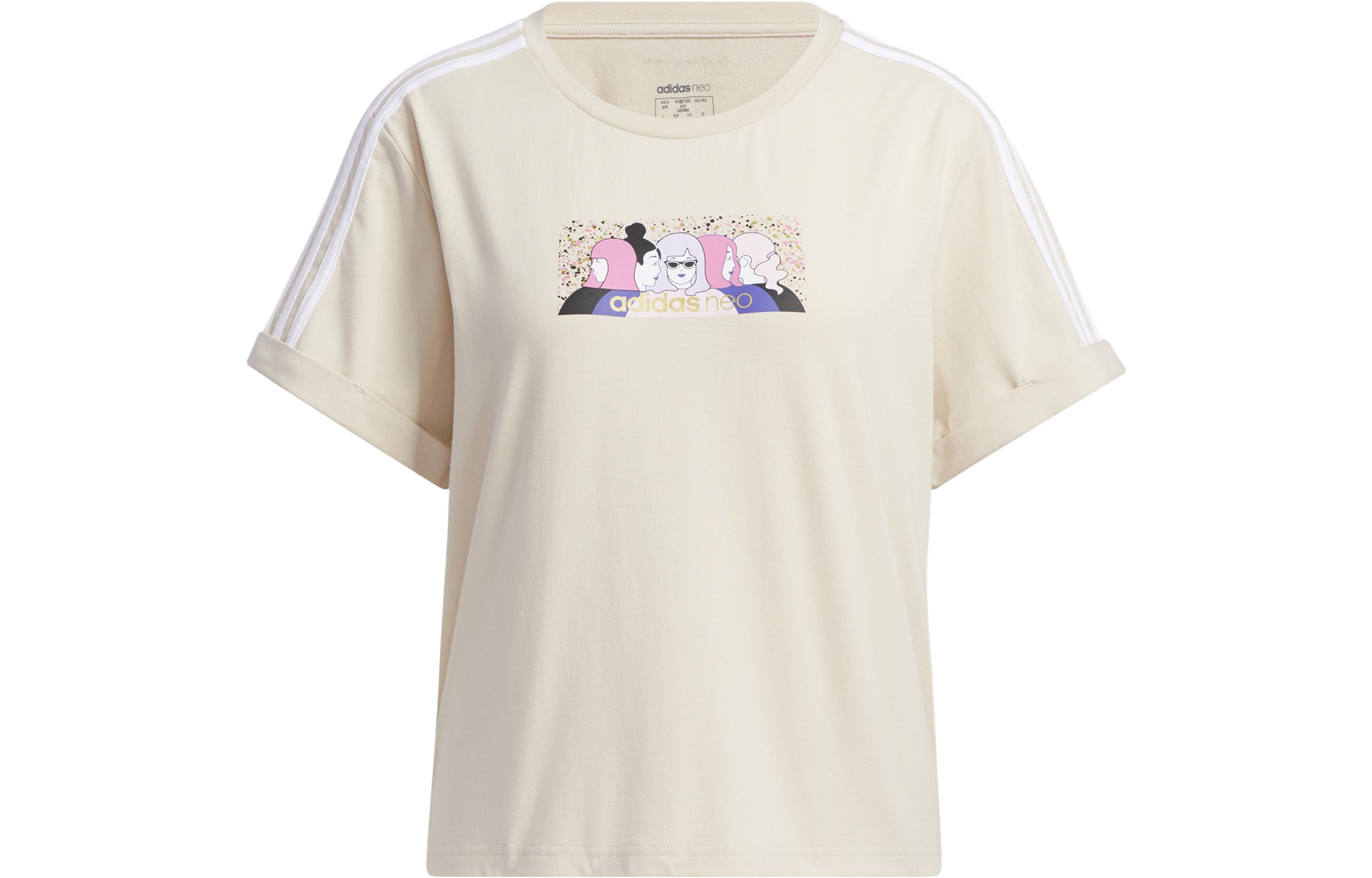 Женская футболка adidas neo Graphic Tee (белая)