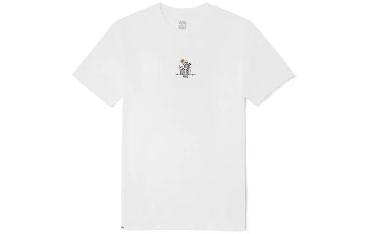 Vans T-Shirts Women's White Crew Neck Moderate Other