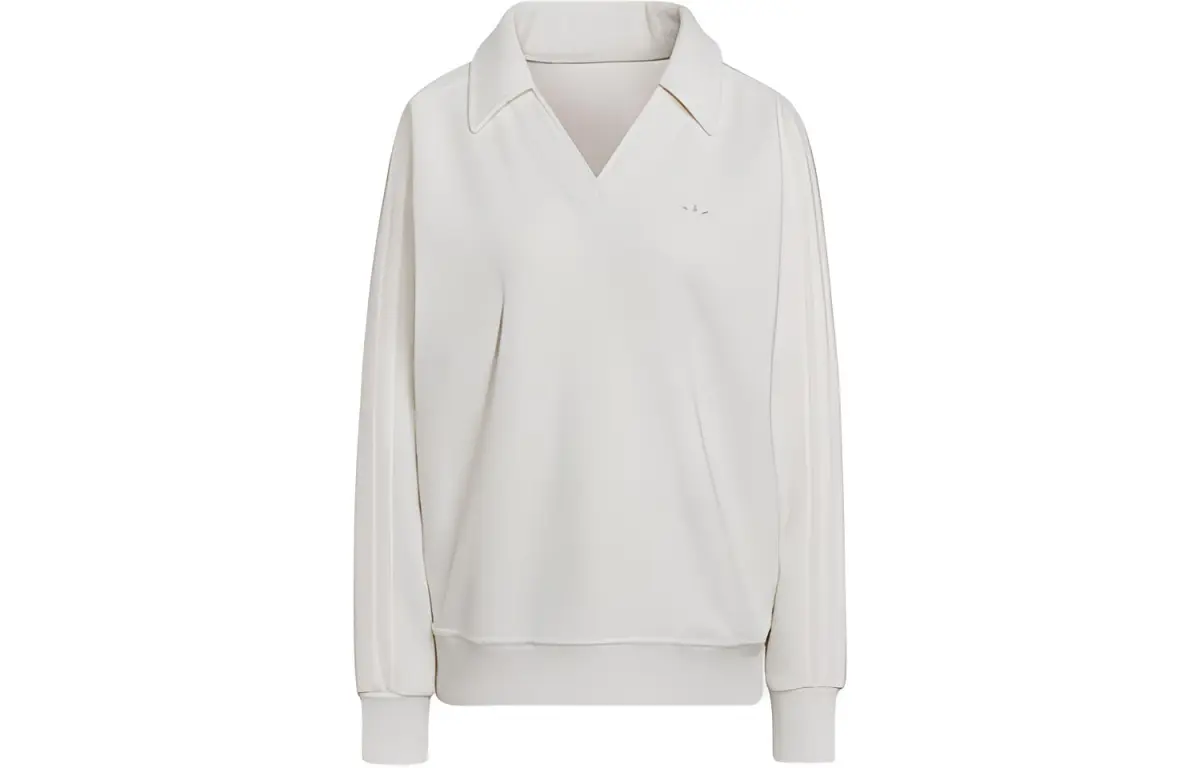 Adidas Originals T-Shirts Women's Pink White V-neck