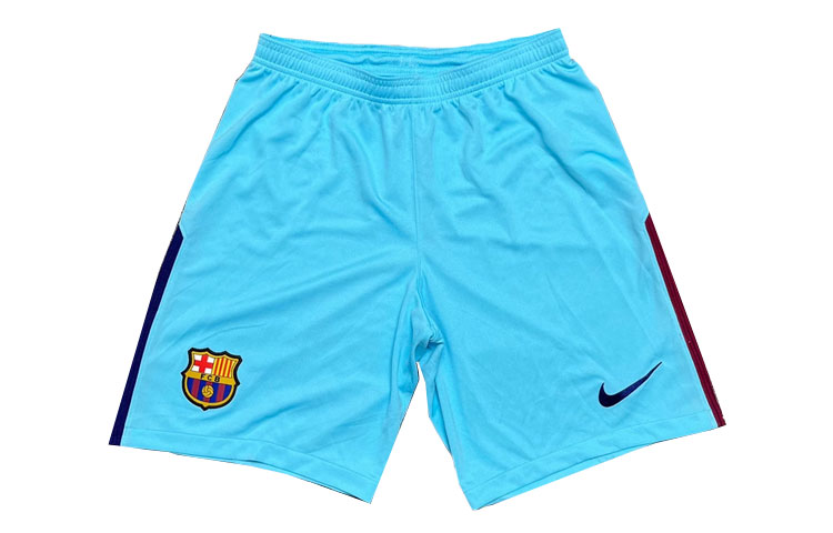 Nike Soccer Bottom Fan Version 17 18 Barcelona Away Men’s Blue