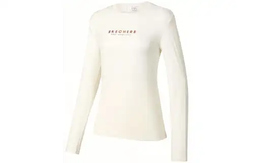 Skechers T Shirts Women's Crew Neck Moderate Straight Fit