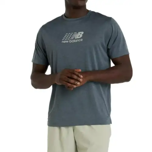 New Balance NB AthleticsGraphic T Shirt Men's Asphalt Gray