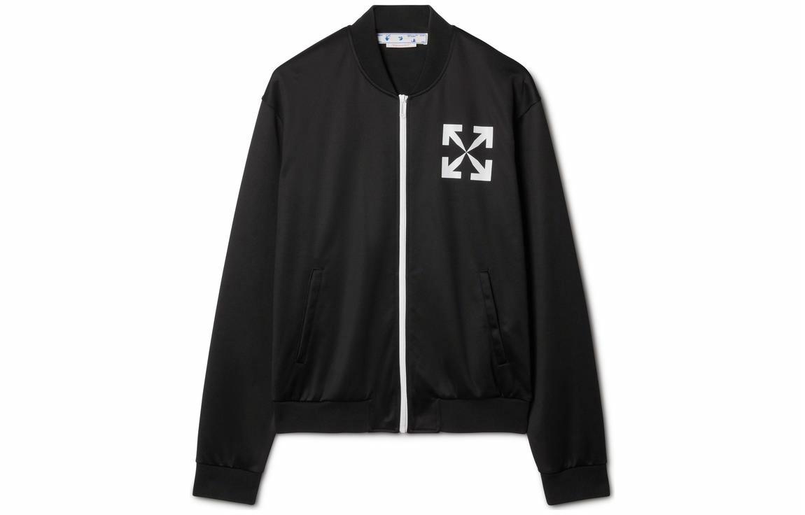 Мужской лонгслив OFF-WHITE Стрелы (черный)