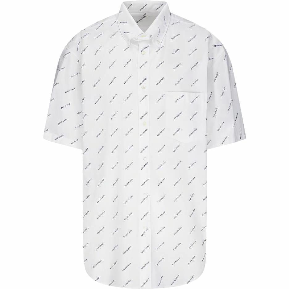 Мужская рубашка Balenciaga (белая)