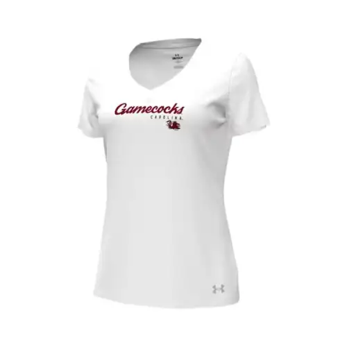 Under Armour Performance CottonCollegiate Regular T Shirt Women's White 103