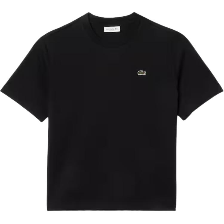 Женская футболка LACOSTE TF7215 (черная)