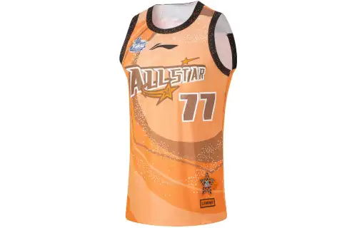 Li Ning CBA Basketball Jersey Men's Sun Orange