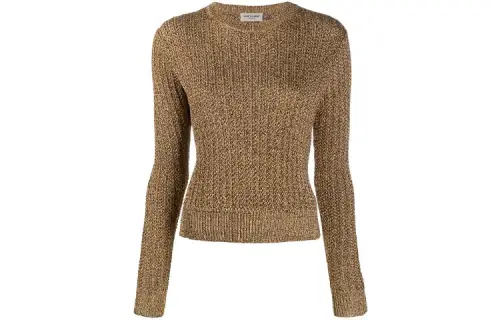 SAINT LAURENT Sweater Women's Brown
