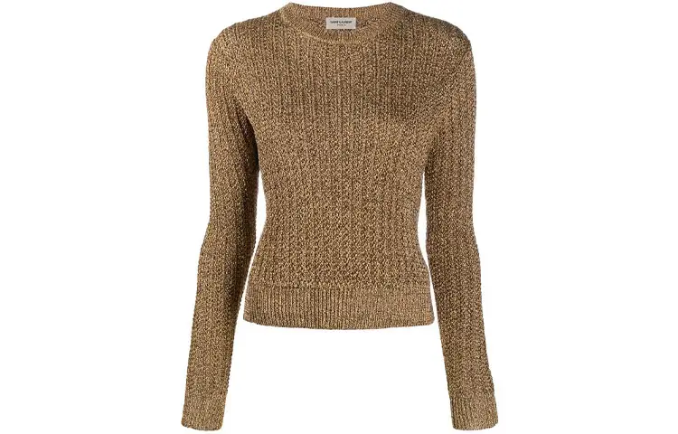 SAINT LAURENT Sweater Women's Brown