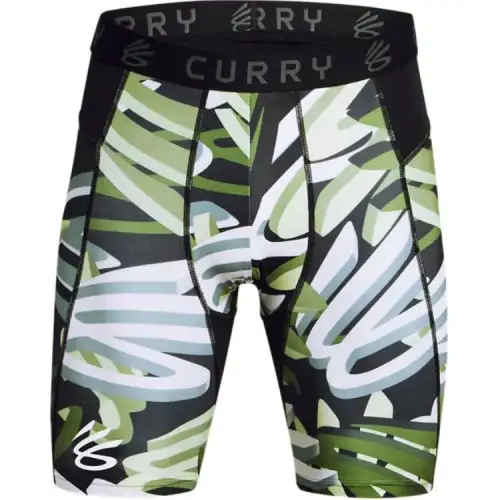 Under Armour Curry HeatGear Sports Shorts Men's Vintage Light Green