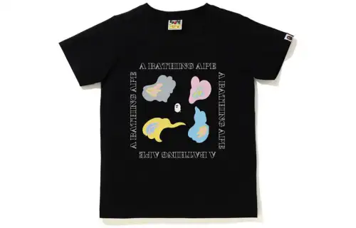 Bape Def Camo Tee White/Multi
