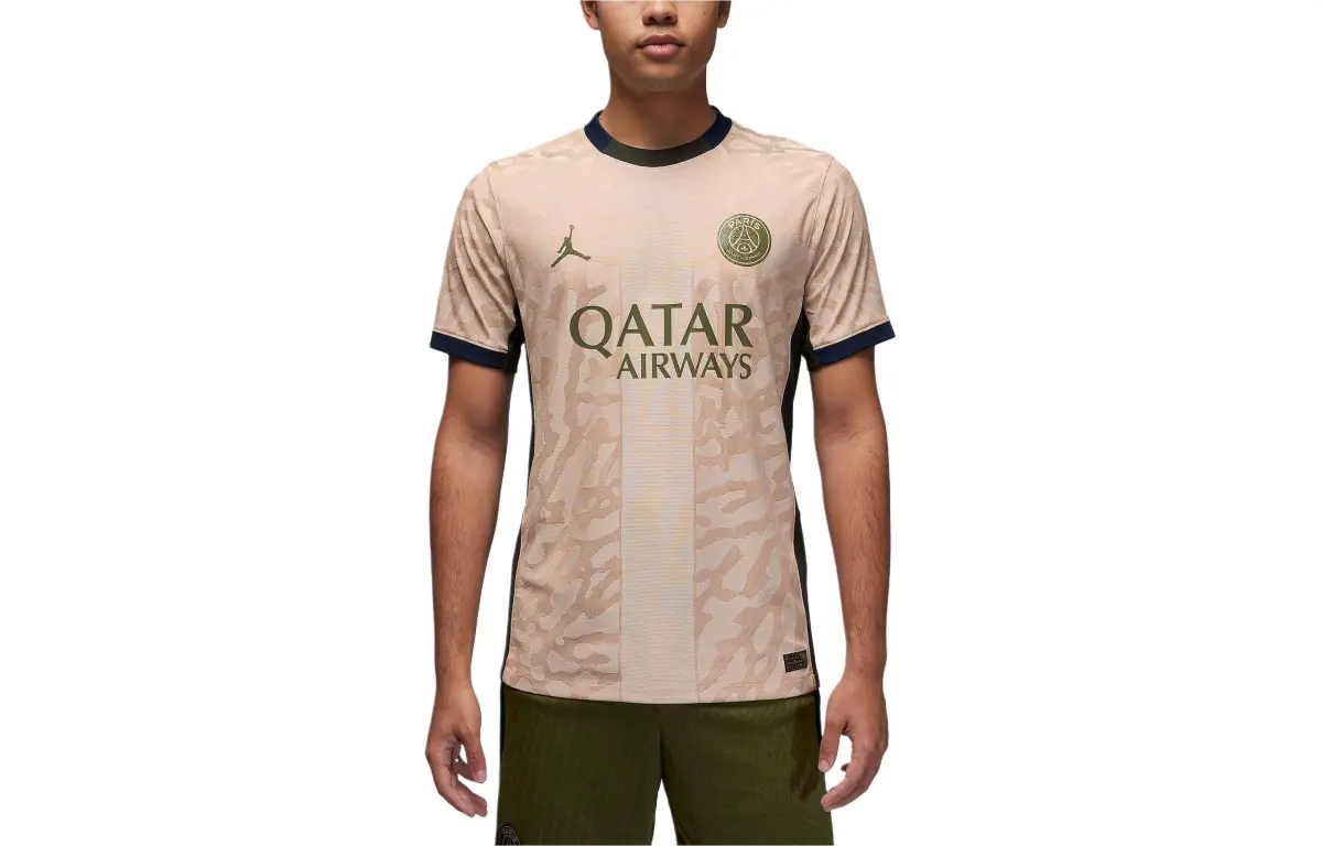 Jordan Paris Saint Germain 2023/24 Match Fourth Men's Jordan Dri FIT Adv Soccer Authentic Jersey
