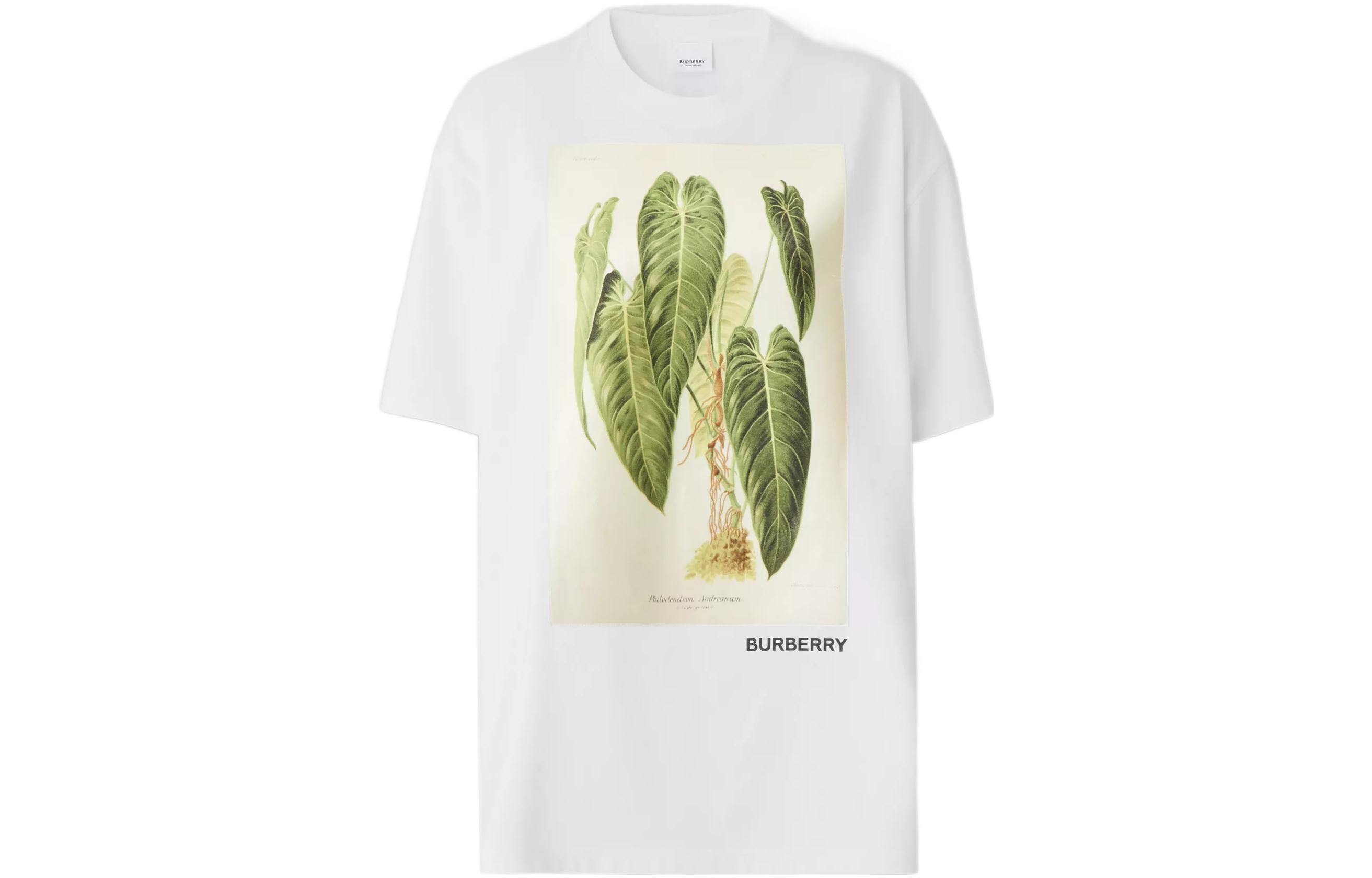 Женская футболка Burberry SS22 (белая)