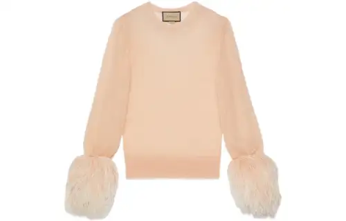 GUCCI SS22 Sweater Women's Beige
