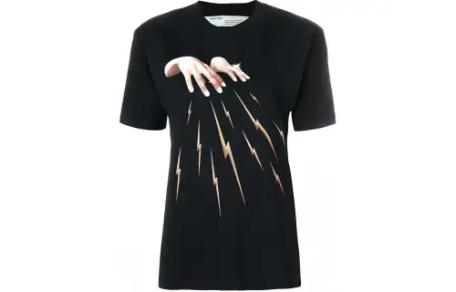 OFF WHITE Regular T Shirt Women's Black Regular
