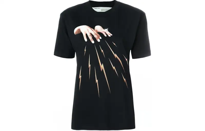 OFF WHITE Regular T Shirt Women's Black Regular