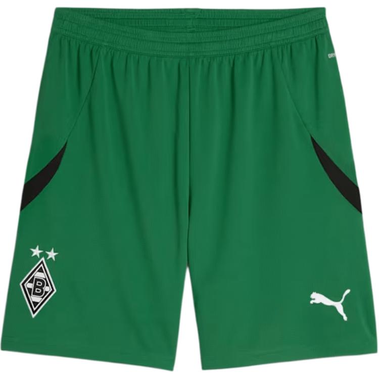 PUMA Borussia Mönchengladbach SS24 Soccer Bottom Men's Green Black