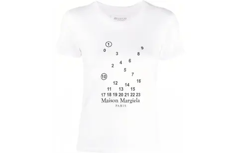 Maison Margiela Short Sleeved Regular T Shirt Women's