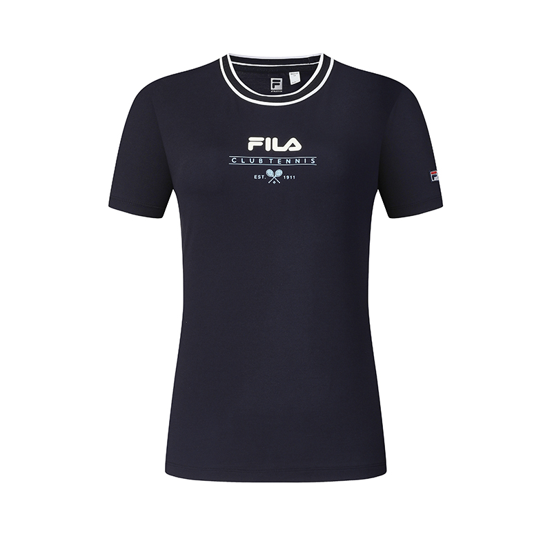 Женская футболка Fila Art in Sports (синяя)