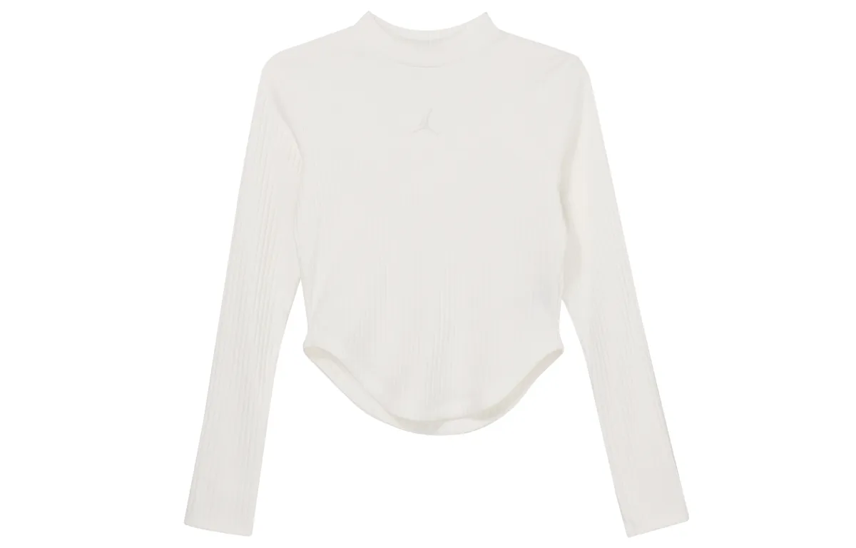 Jordan Set in Sleeve T Shirt Women's Ecru