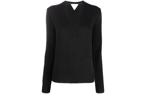 Bottega Veneta FW21 Slim Fit Sweater Women's Black