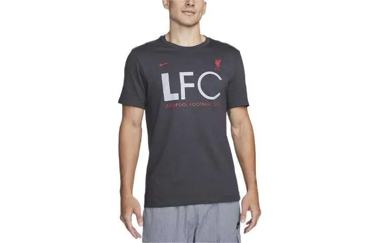 Nike Liverpool FC Mercurial Soccer Jersey Men's Anthracite