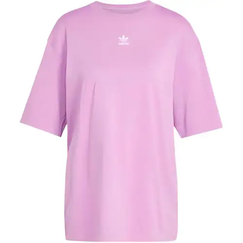 Adidas Originals ESSENTIALS Drop Shoulder Sleeve T Shirt Women's Purple