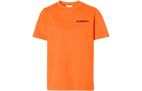 Burberry SS22 Regular T Shirt Women's Orange