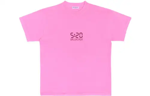 Balenciaga SS22 T Shirt Women's Pink