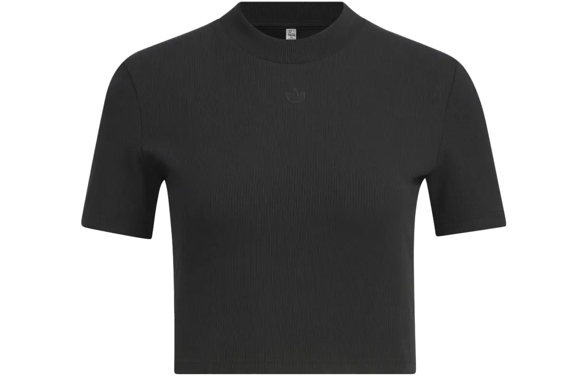 Adidas Originals Hot Girl Collection Home Of Classics Collection Crop Top Women's Black