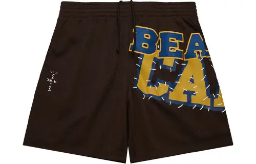 Travis Scott X Mitchell & Ness Cal Bears Basketball Shorts